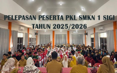 PELEPASAN PESERTA PKL SMKN 1 SIGI TAHUN 2025/2026